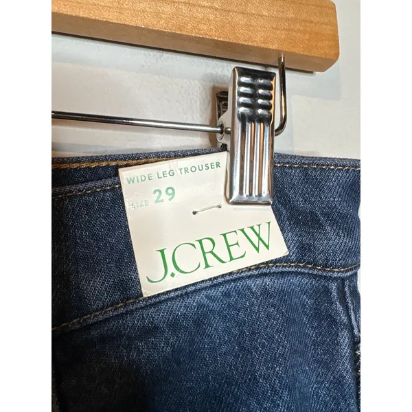 NWT J. Crew Wide Leg Trouser jeans - Image 4