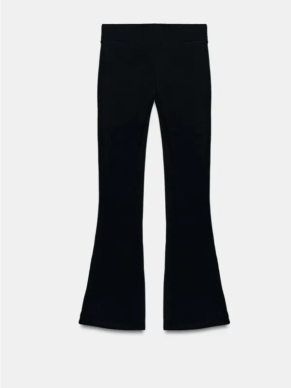 Zara NWT 2 piece matching lounge SET black & white strip pants & zip jacket - Image 12