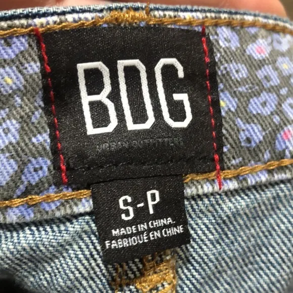 Bdg denim patch skirt nwot - Image 5