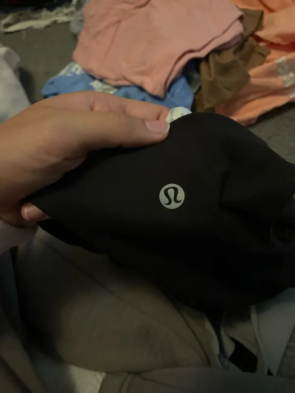 Lululemon Tank Racerback Built-In Bra Black - Image 3