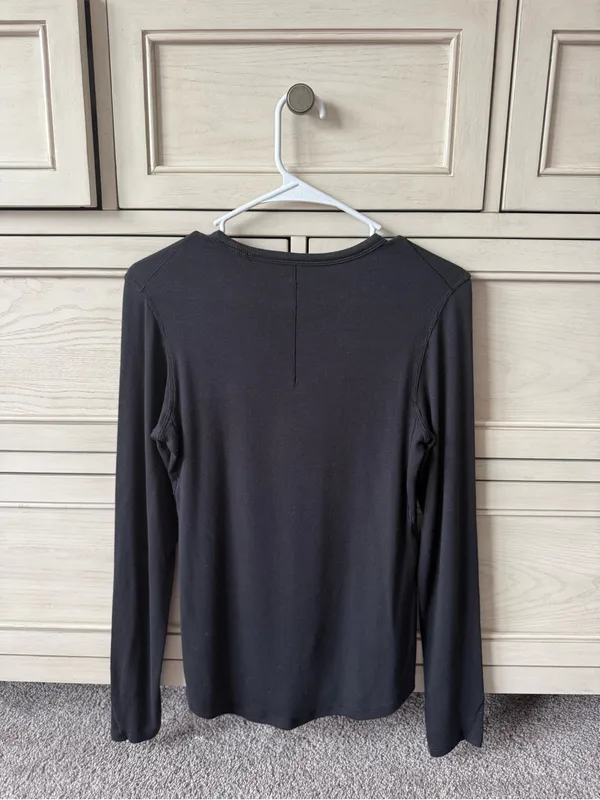 lululemon athletica Black Long-Sleeve Hold Tight Crew Top - Image 2