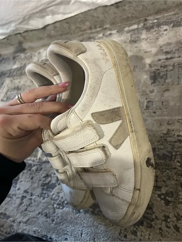 Veja White Sneakers Size 6 US - Image 6