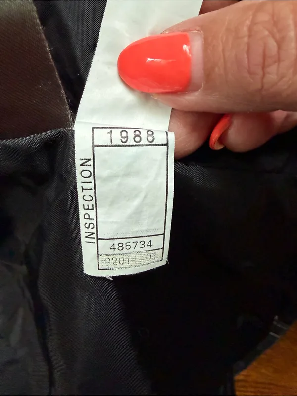 Vintage 1988 Wilsons Leather Maxima Black Genuine Leather Jacket M Western - Image 8