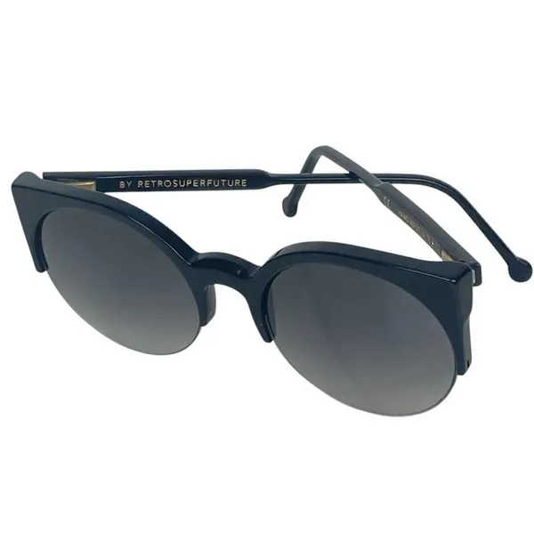 RetroSuperFuture Lucia Black Phv Sunglasses - Image 4