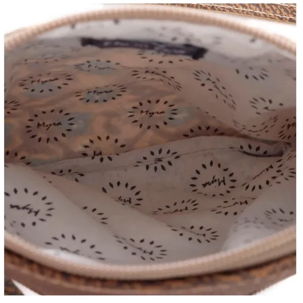 NWT Western Canvas and Leather San Ysidro Falls Small Crossbody Bag - Image 4