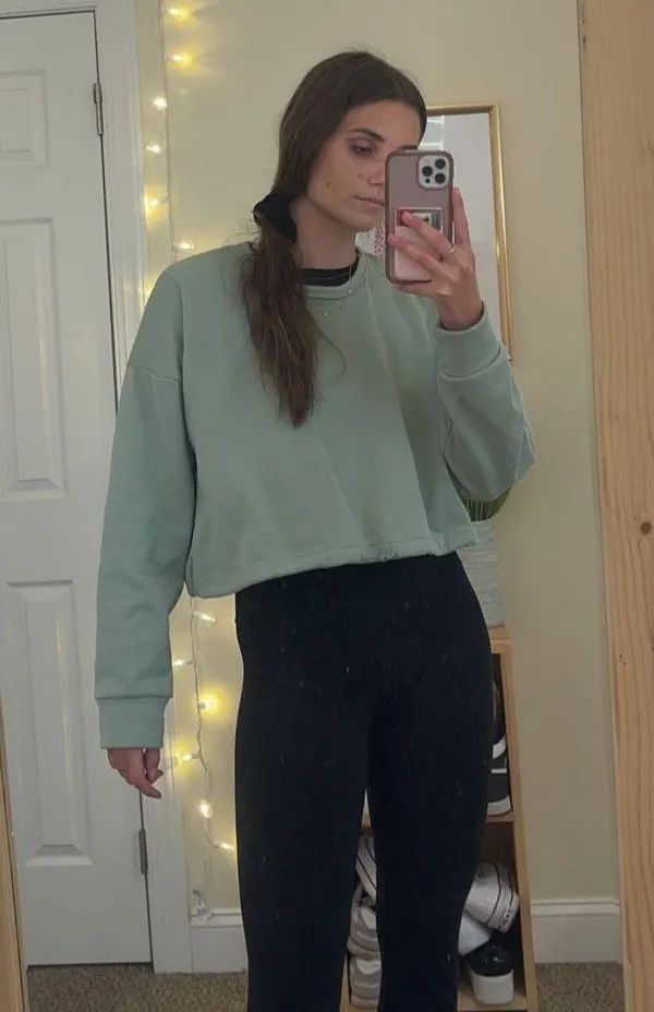 Crew Neck Green Size M - Image 4