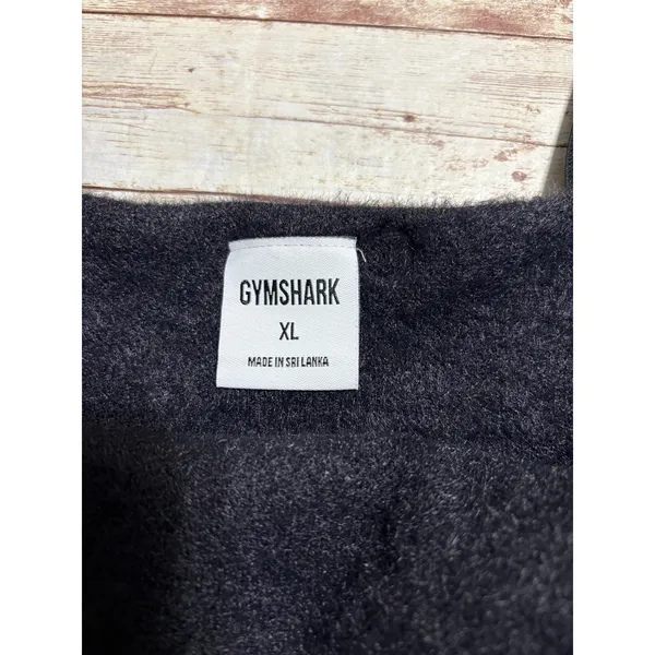 Gymshark x Whitney Simmons Eyelash Knit Bandeau Black Size XL Bra Fuzzy Top - Image 3