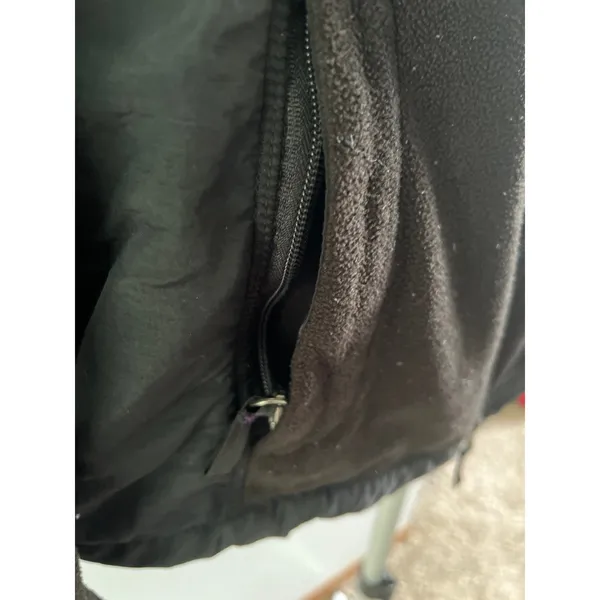 Aeropostale Y2K women's‎ Black fleece jacket size XL - Image 6