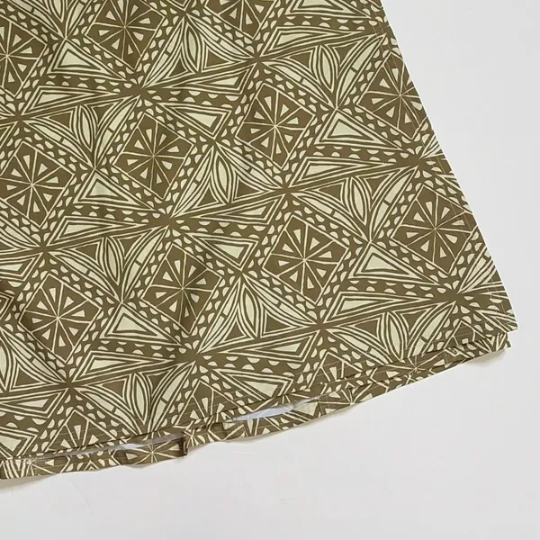RIPSKIRT Hawaii Rip Skirt Length 2 Wrap Skirt‎ Vintage Tribal Green Vacation XXL - Image 4