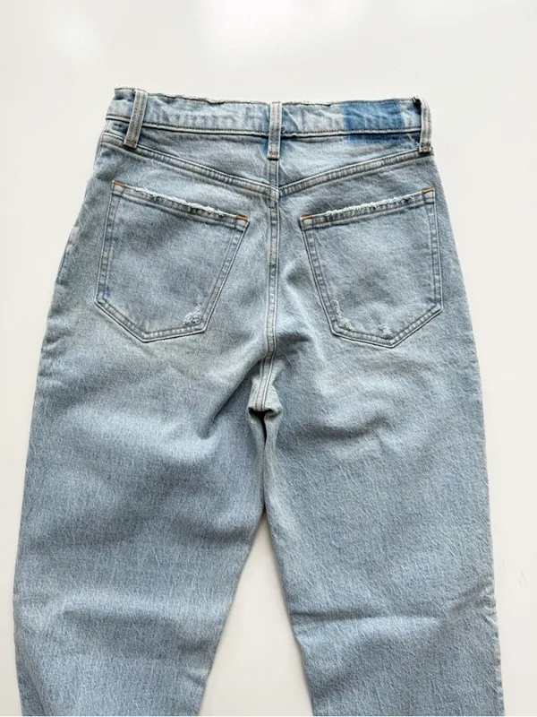 Abercrombie & Fitch The '90s Straight Ultra High Rise Jeans Size 27/4L - Image 5