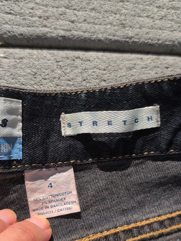 Old Navy Y2K Stretch Jean Shorts | Women's Y2K Old Navy Stretch Denim Shorts - Image 3