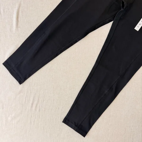 Beverly Hills Polo Club Womens XL‎ Black High Waisted Athletic Leggings Pockets - Image 3