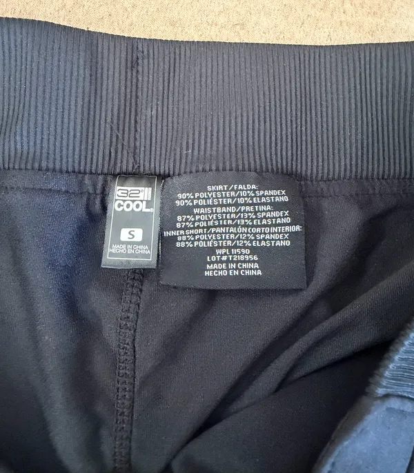 32° Heat Black Athletic Skirt - Image 5