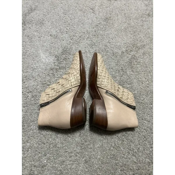 Frye Womens Carson Woven Boot Woven Size 6.5 Cream‎ - Image 5
