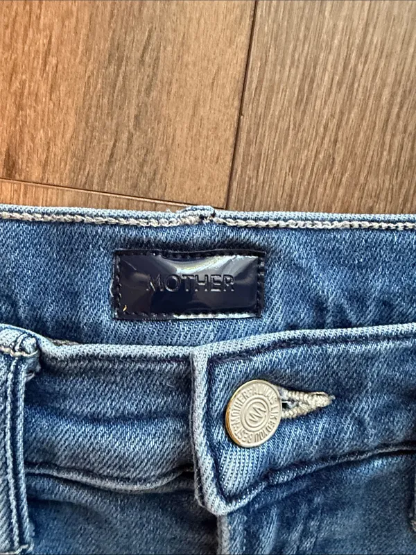 MOTHER The Hustler Flood Fray Jeans- size 27 - Image 4