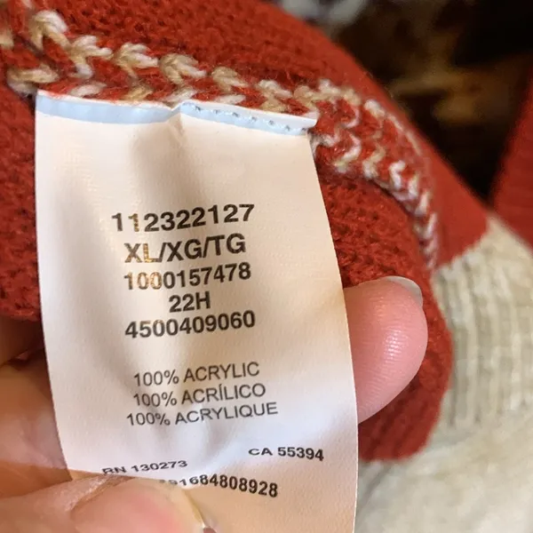 Wrangler Retro Southwestern Print Hooded Knit Cardigan with Belt Size XL - Image 4