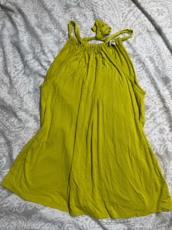 Loveappella Lime Halter Tank Top - Image 2
