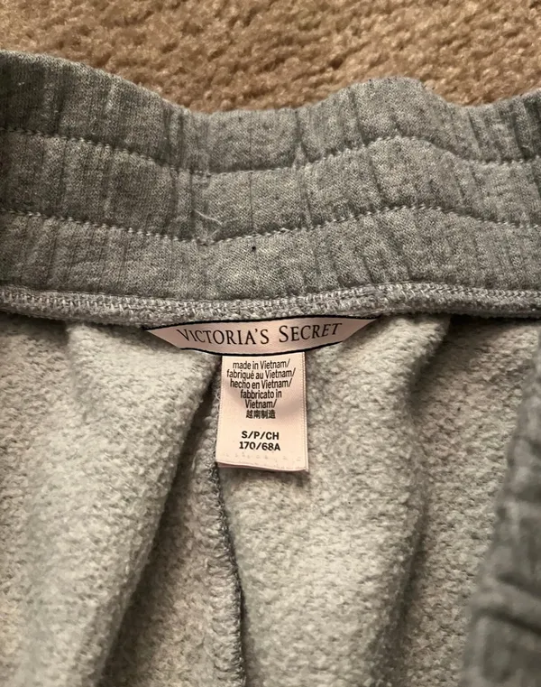 Victoria's Secret Wide Leg Fleece Pants - Image 4