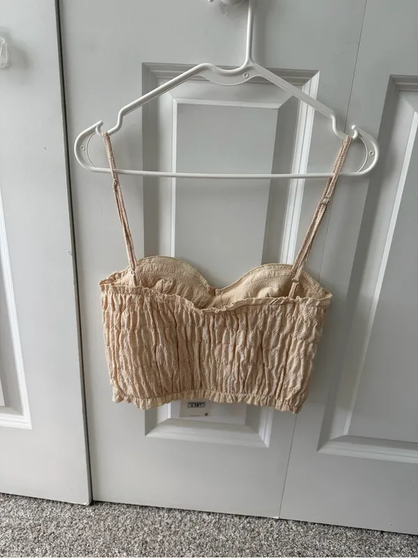 NWT Zara Mermaidcore Corset style top - Image 5