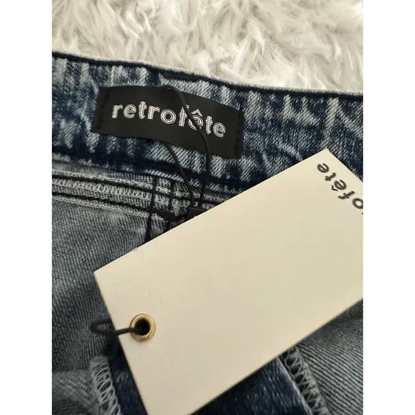 NWT Retrofête Ryder Denim Skirt‎ Sz M Medium - Image 3