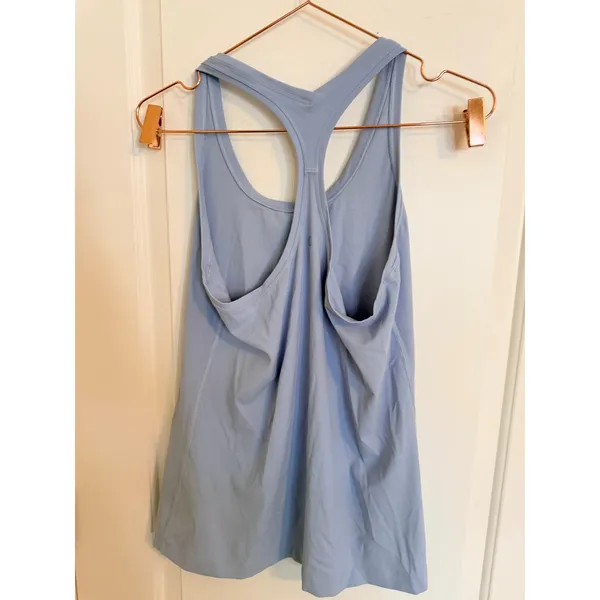 Lululemon Tank‎ Top Women L Blue Racerback Yoga Gym Activewear - Image 3