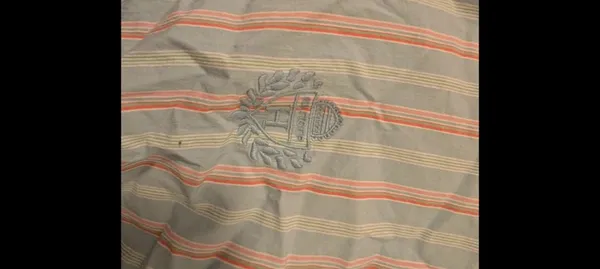 Tommy Hilfiger Women's Size 18 Blue Pink Striped Button Down Shirt Embroidered - Image 4