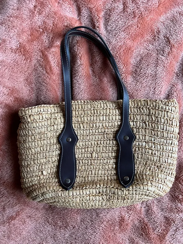 Woven Purse Tan - Image 3