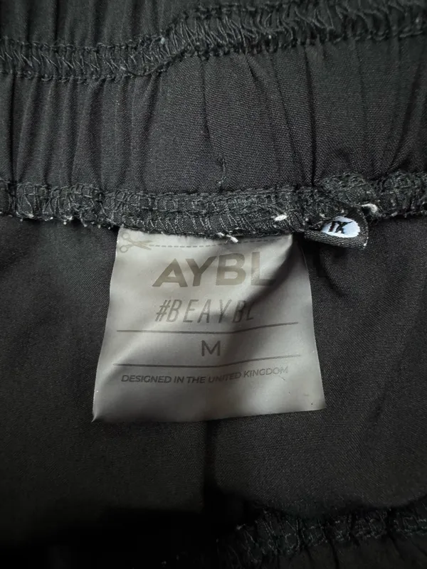 AYBL Black Running Shorts Size Medium - Image 4