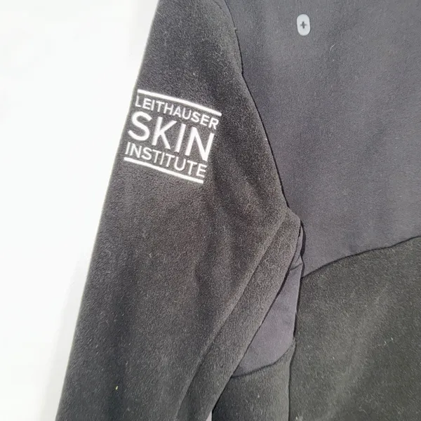 FIGS Black‎ Fleece Jacket with Embroidery Women's Size Medium - Image 7