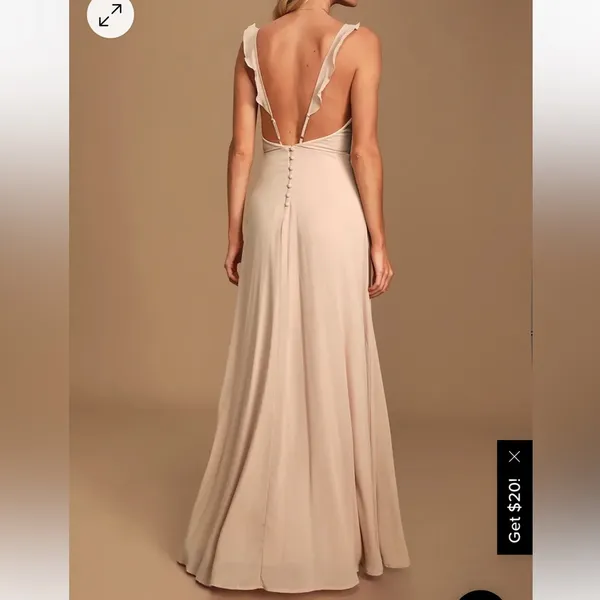 Lulus Blush dress - Image 3