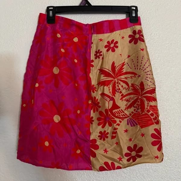 Farm Rio wrap slip mini skirt - Image 7