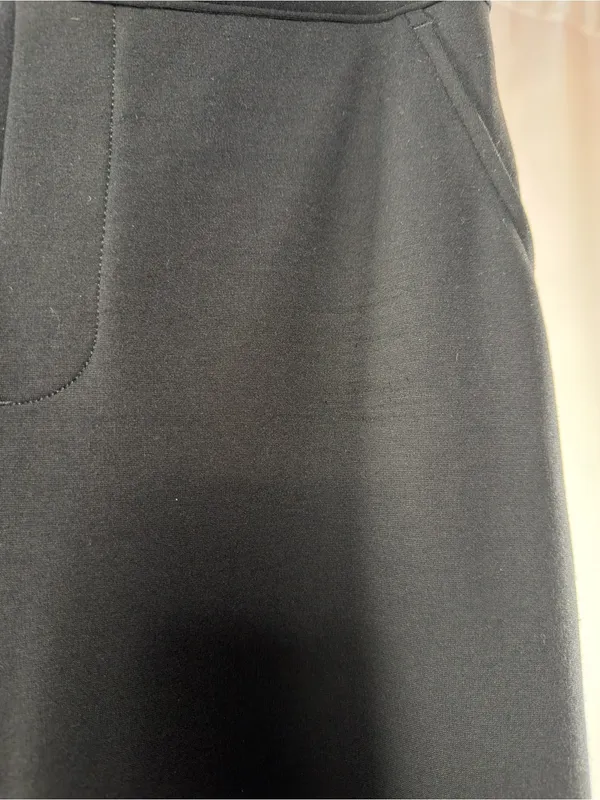 SPANX Super Smooth Perfect FitPonte Wide‎ Leg Pant in Black Size Extra Small - Image 7