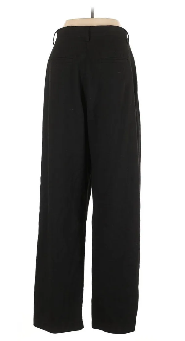 Aeropostale wide leg black work trouser - Image 2
