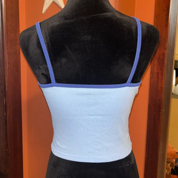 Embroidered Tommy Hilfiger cropped tank - Image 2