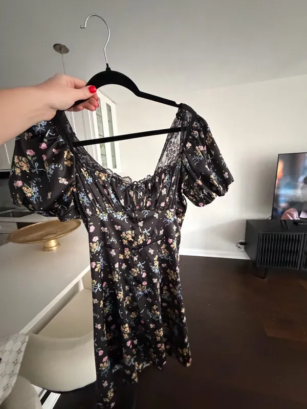 For Love & Lemons Dress Mini Floral - Image 4