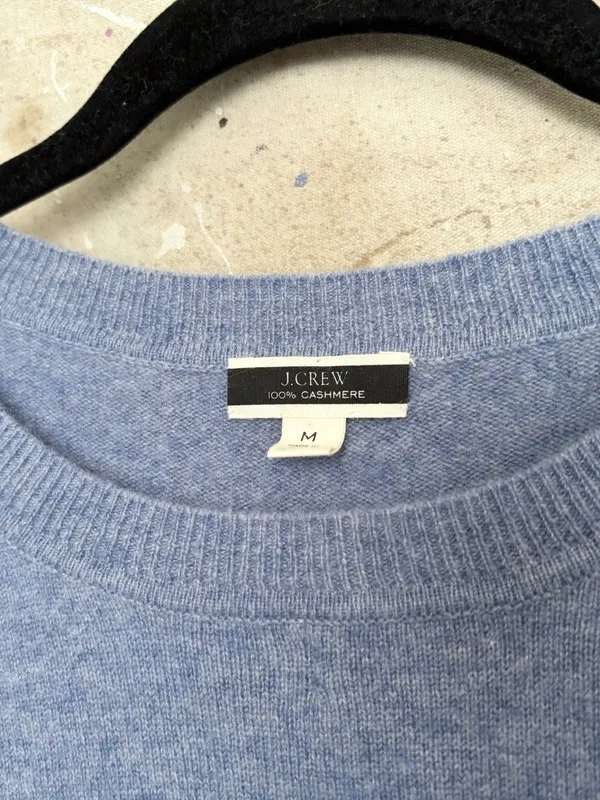 J Crew Cashmere Crewneck Boyfriend Sweater - Image 3