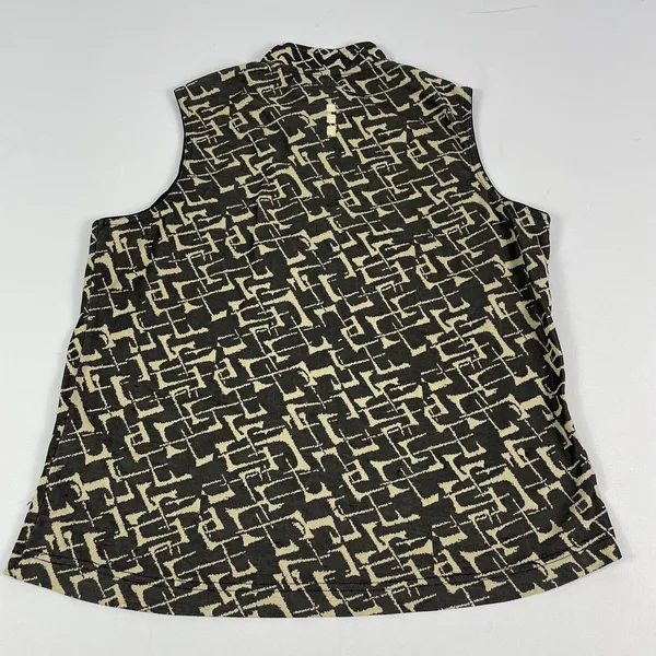 Jamie Sadock Polo Tunic Womens Small Black Collared Sleeveless Zipper Pockets‎ - Image 8