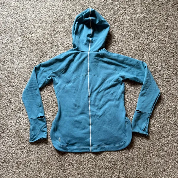 Free People Keepin' Cozy Fleece-Lined Layer NWOT Size Large Teal - Image 5