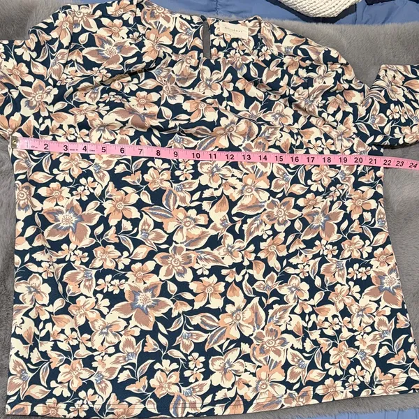 MELLODAY Size Large Floral Blouse - Image 8