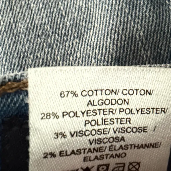 Lucky Brand Women's Light Blue Bootcut Jeans with Knee Rip - Image 7