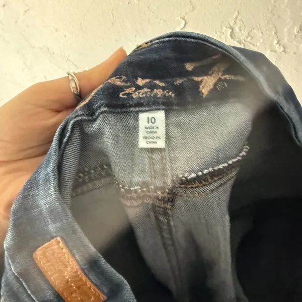 Seven7 Tummyless High Rise Skinny Jeans Dark Wash Women‎ Size 10 - Image 7
