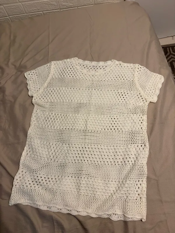 Women Swimsuit White Size M - Image 6