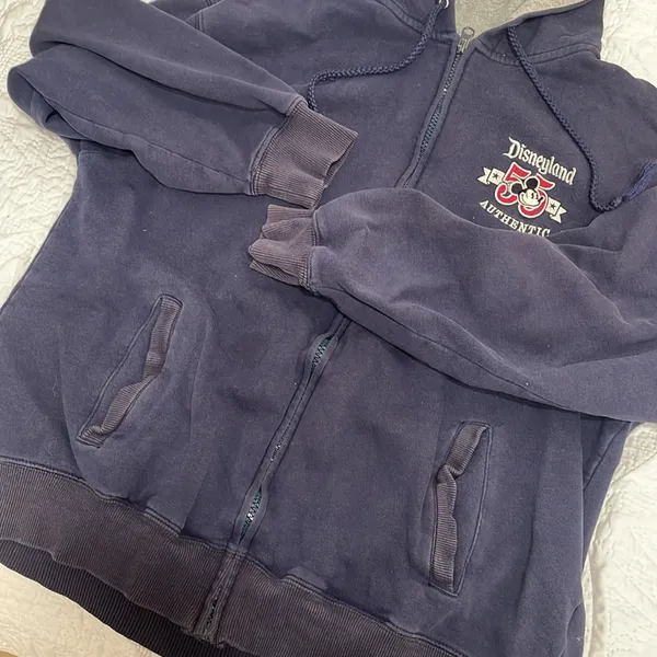 Disneyland 55 Authentic Zip Up Hoodie - Image 3