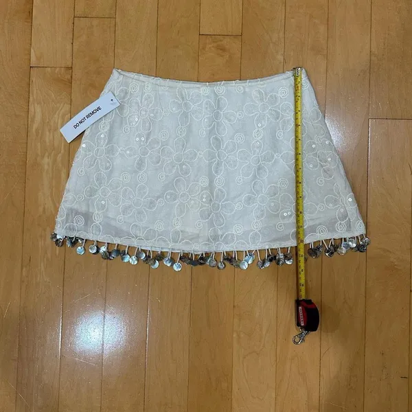 Princess Polly We Made It sequin skirt with shell details  - Image 7
