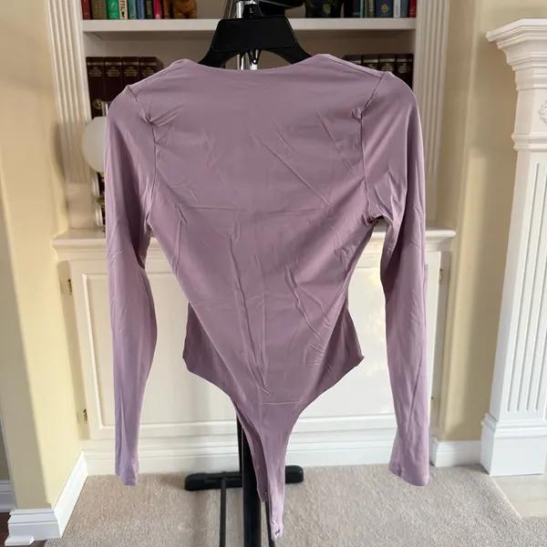 Qinsen Women's Sexy Women's Sexy Square Neck Bodysuit - Image 5