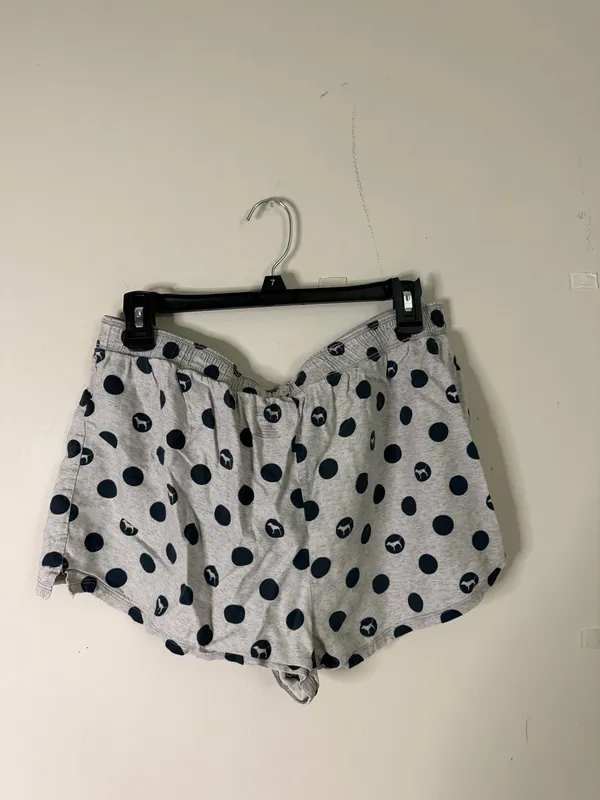 Victoria’s Secret Women’s Gray Polka Dot Lounge Shorts - Image 3