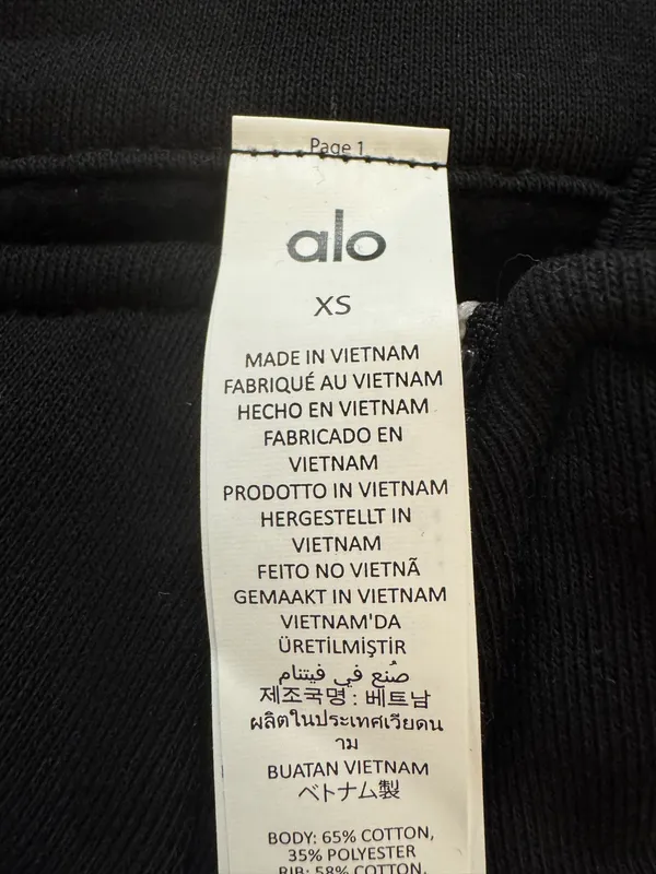 Alo Yoga 1/4 sweatshirt XS - Image 2