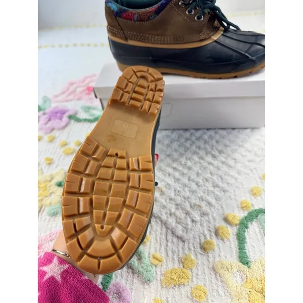 Bay Area Traders Duck Boots‎ Plaid Lined Thermolite Insoles Size 8 - Image 3