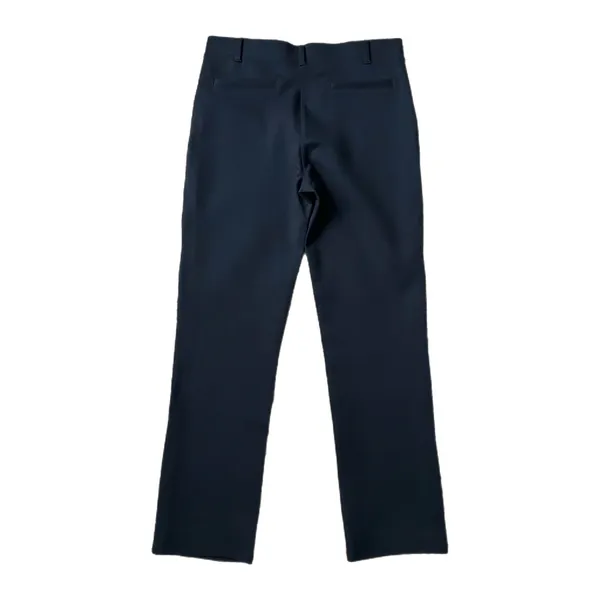 NEW Quince Ultra-Stretch Ponte Straight Leg Pants Rayon Nylon Navy Size Small - Image 4