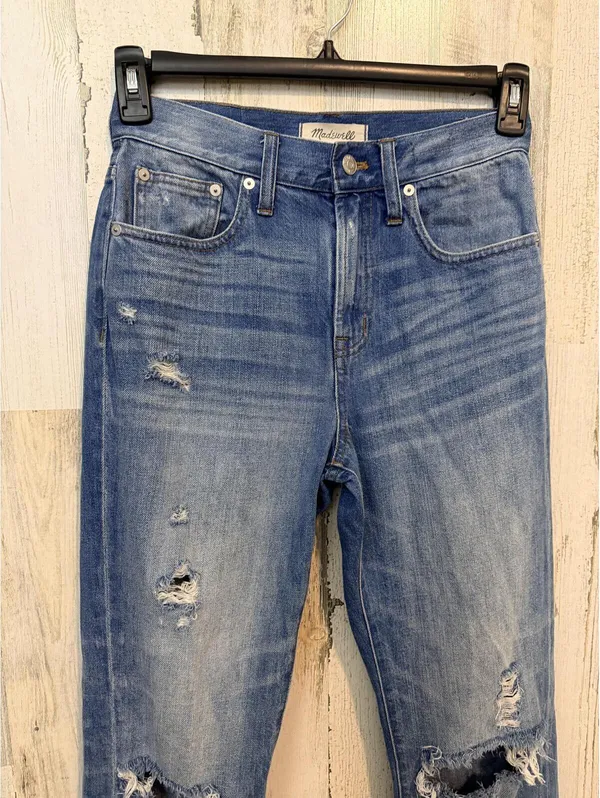Madewell Womens 26 The Perfect Vintage Jean Distressed Ripped - Image 7